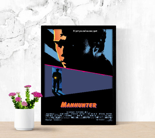 Manhunter framed poster