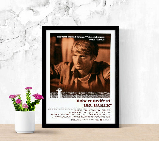 Brubaker framed poster