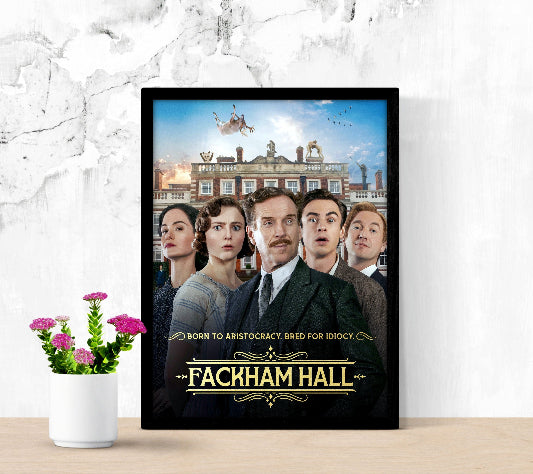 Fackham Hall framed poster