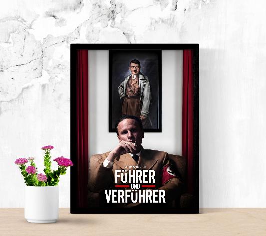 Führer und Verführer framed poster