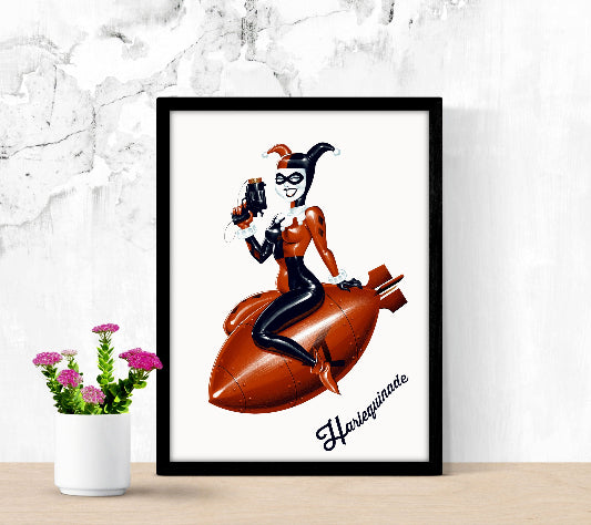 Batman The Animated Series framed poster