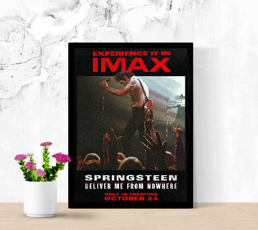 Springsteen Deliver Me From Nowhere framed poster