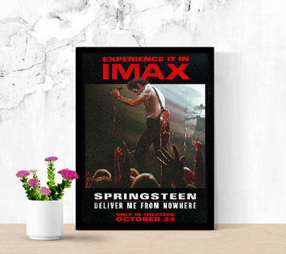 Springsteen Deliver Me From Nowhere framed poster