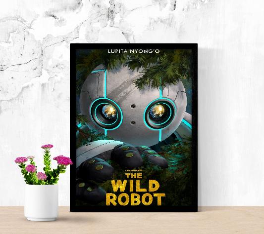 The Wild Robot framed poster