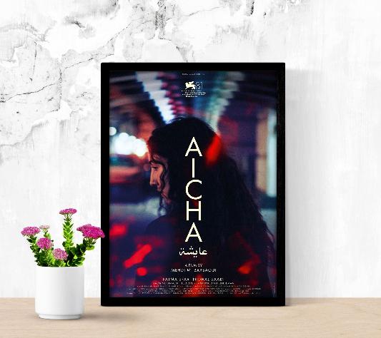 Aïcha framed poster