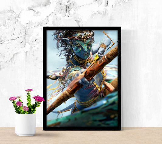 Avatar Fire And Ash framed poster
