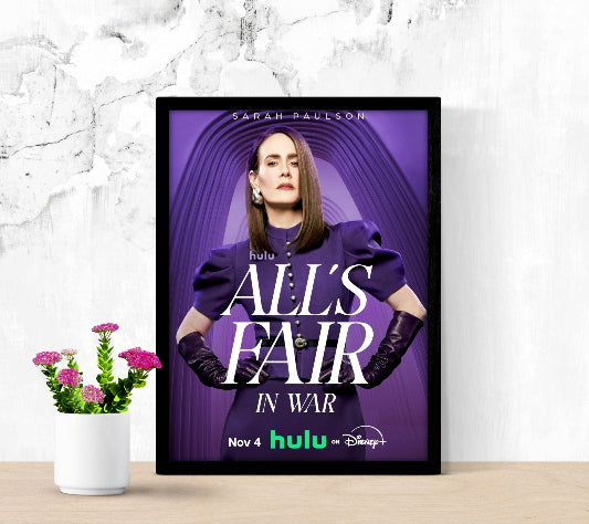 All's Fair framed poster