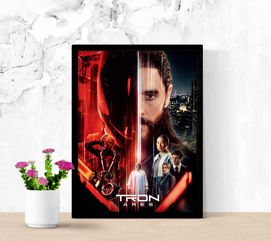 Tron Ares framed poster