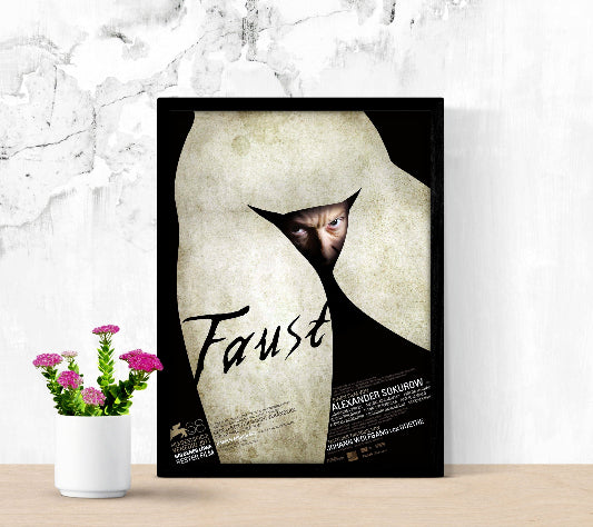 Faust framed poster