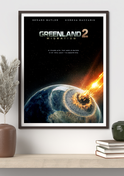 Greenland 2 Migration framed poster