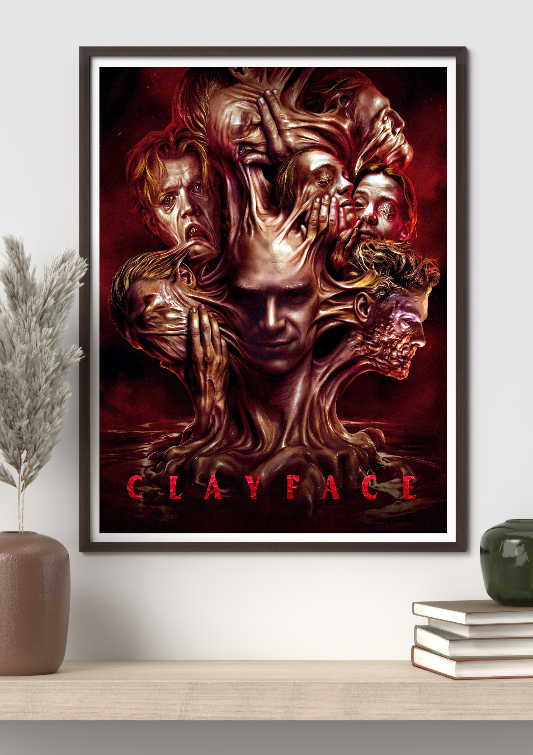 Clayface framed poster