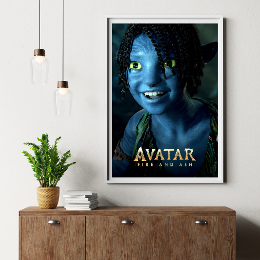 Avatar Fire and Ash framed poster