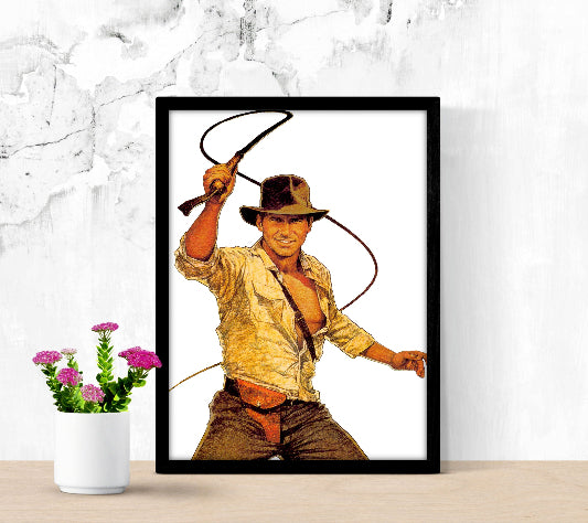 Raiders of The Lost Ark framed poster