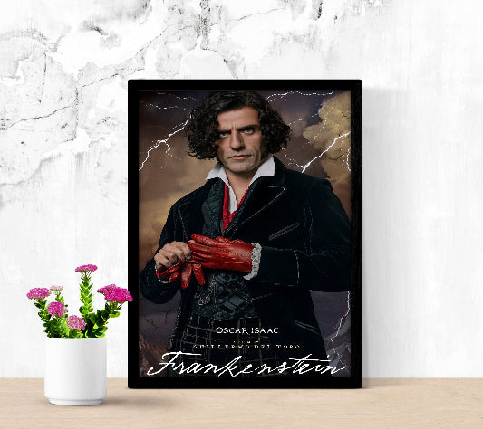 Frankenstein framed poster
