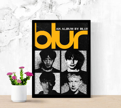 An Album by Blur framed poster