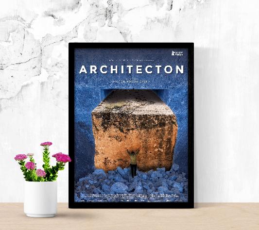 Architecton framed poster