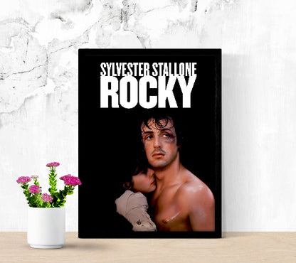Rocky Balboa framed poster