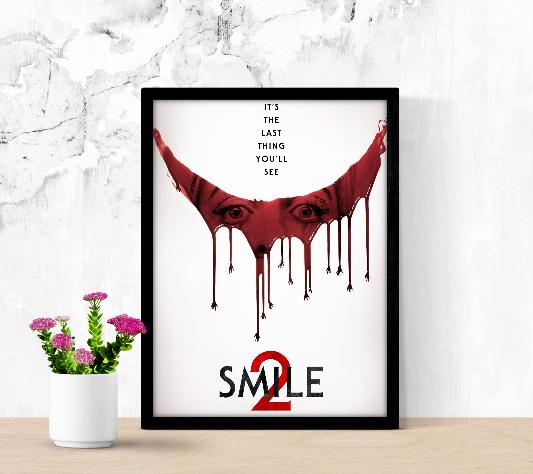 Smile 2 framed poster