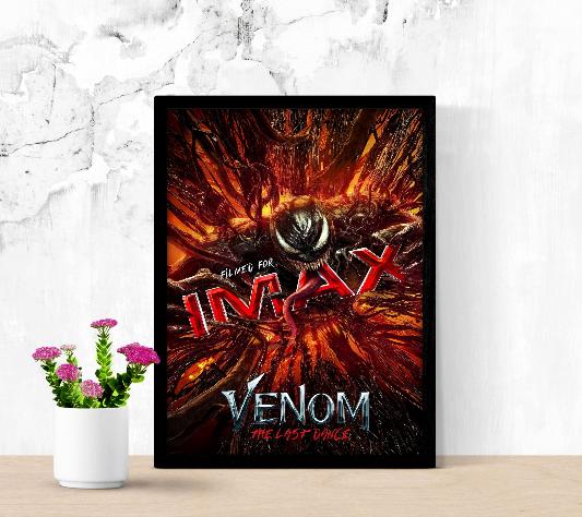 Venom The Last Dance framed poster