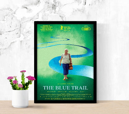 The Blue Trail framed poster
