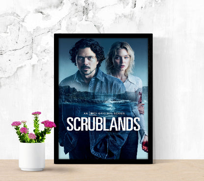 Scrublands framed poster