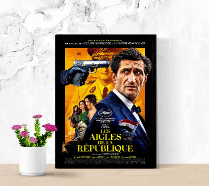 Les aigles de la republique framed poster