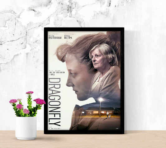 Dragonfly framed poster