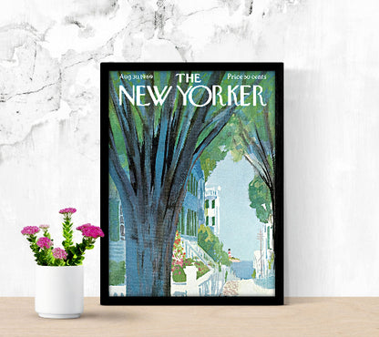 The New Yorker Aug 30 1969 framed poster