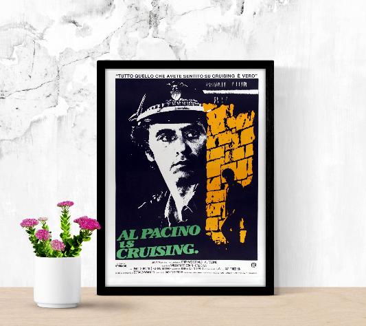 Cruising framed poster