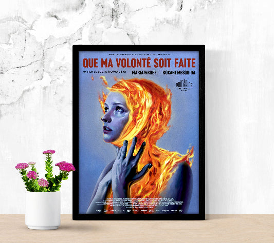 Que ma volontè soit faite framed poster