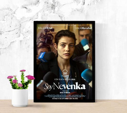 Soy Nevenka framed poster