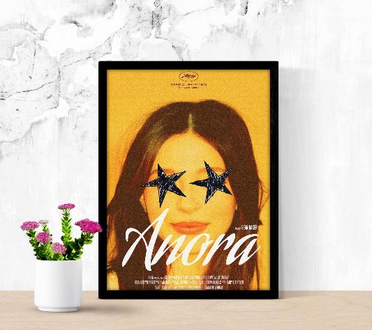 Anora framed poster