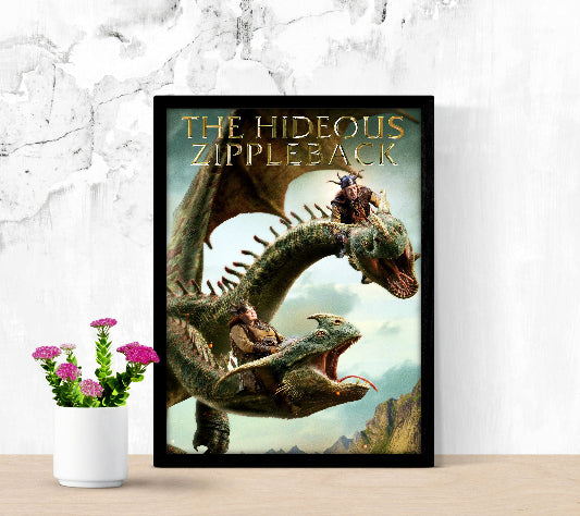 How To Train Your Dragon framed poster