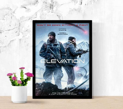 Elevation framed poster