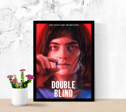 Double Blind - framed poster