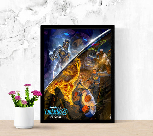 The Fantastic Four framed poster