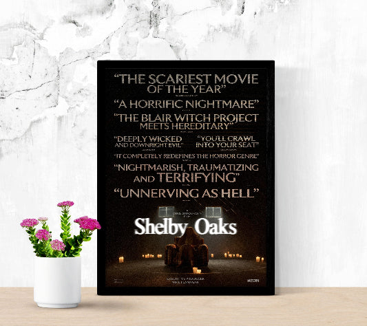 Shelby Oaks framed poster