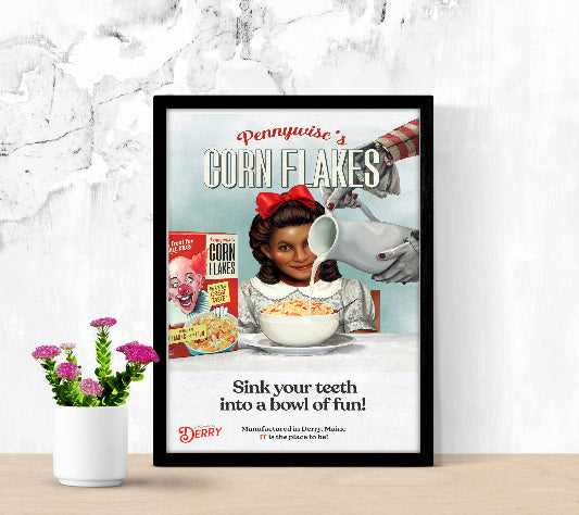 It Welcome To Derry framed poster