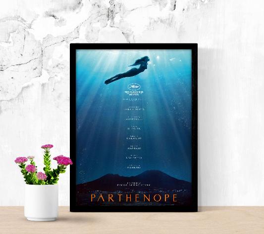 Parthenope framed poster