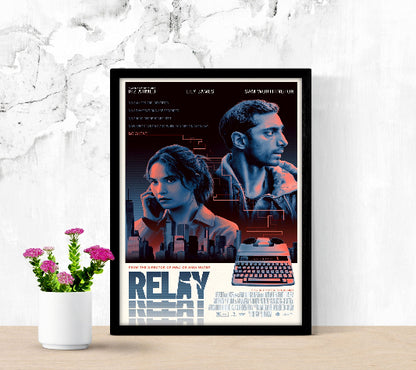 Relay framed poster