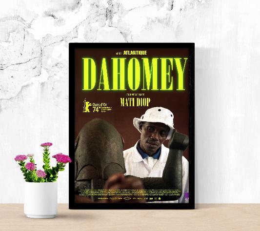 Dahomey framed poster