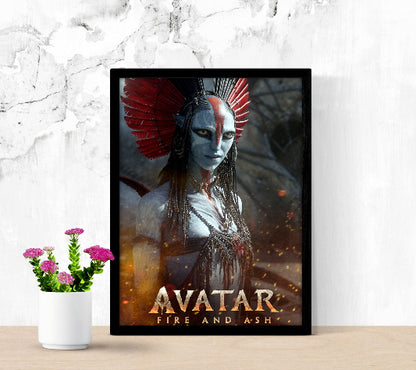 Avatar Fire and Ash framed poster
