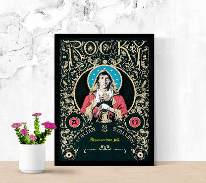 Rocky framed poster