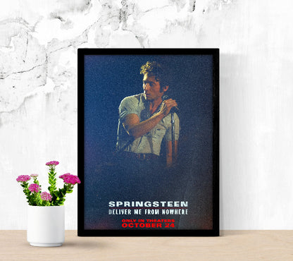 Springsteen Deliver Me From Nowhere framed poster