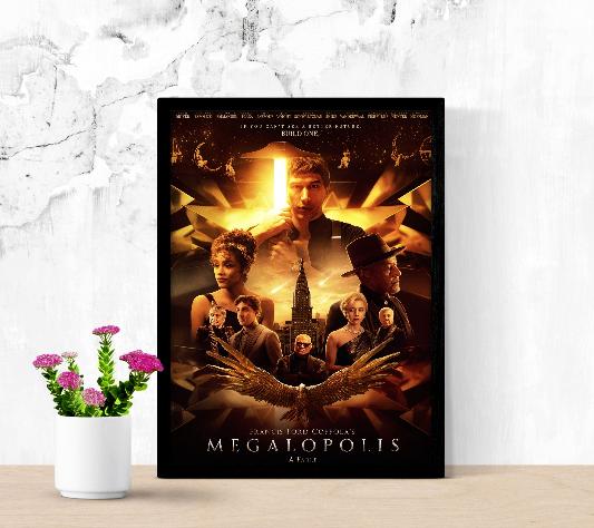 Megalopolis framed poster