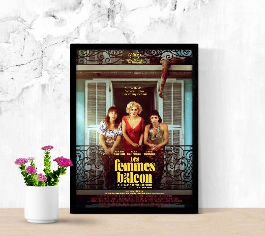 Les Femmes au Balcon framed poster