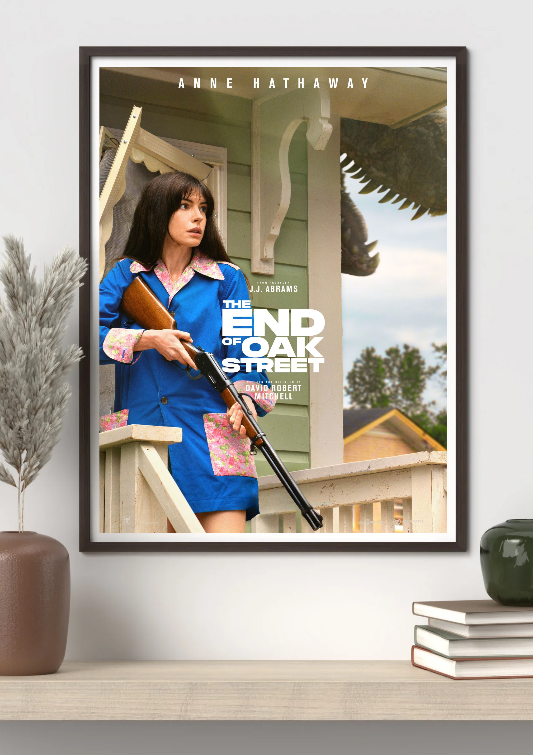 The End of Oak Street framed poster