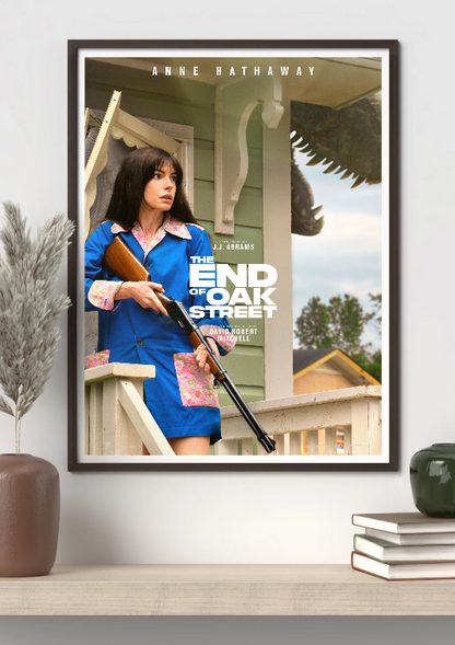 The End of Oak Street framed poster