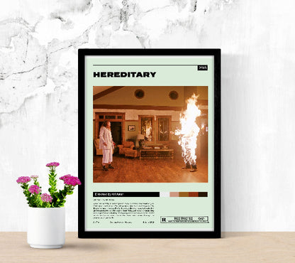 Hereditary Minimalist framed poster