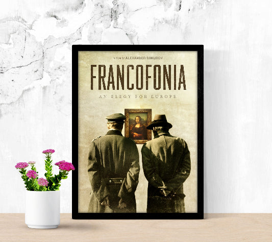 Francofonia framed poster
